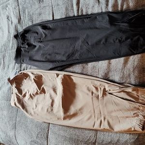 Old navy stretch tech quick dry workout pants s/m two pairs